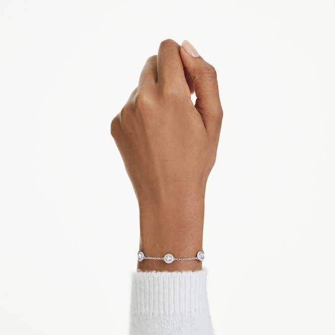 Swarovski Una Angelic Bracelet in Silver-Tone/White