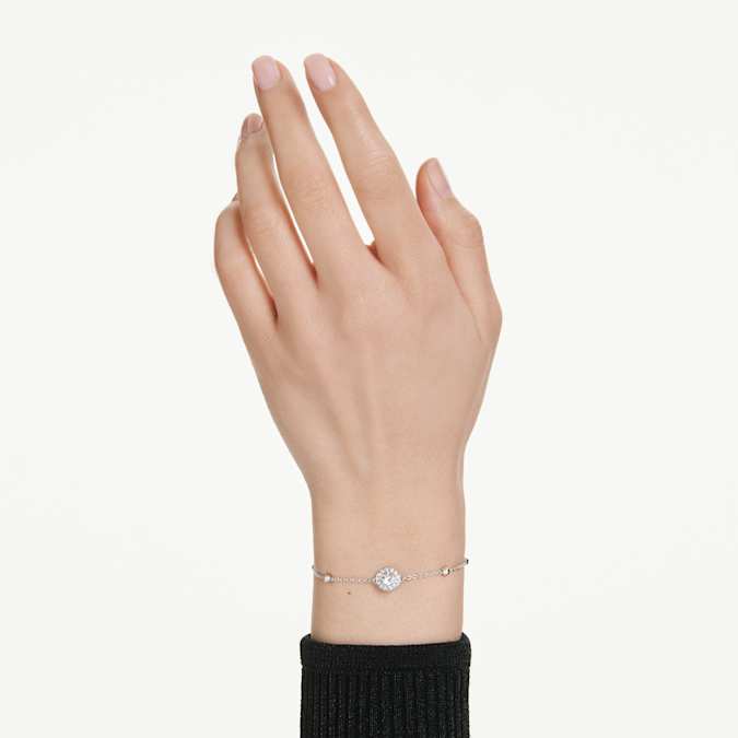 Swarovski Una Angelic Bracelet in Silver-Tone/White