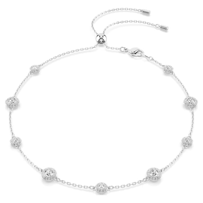 Swarovski Una Angelic Necklace in Silver-Tone/White