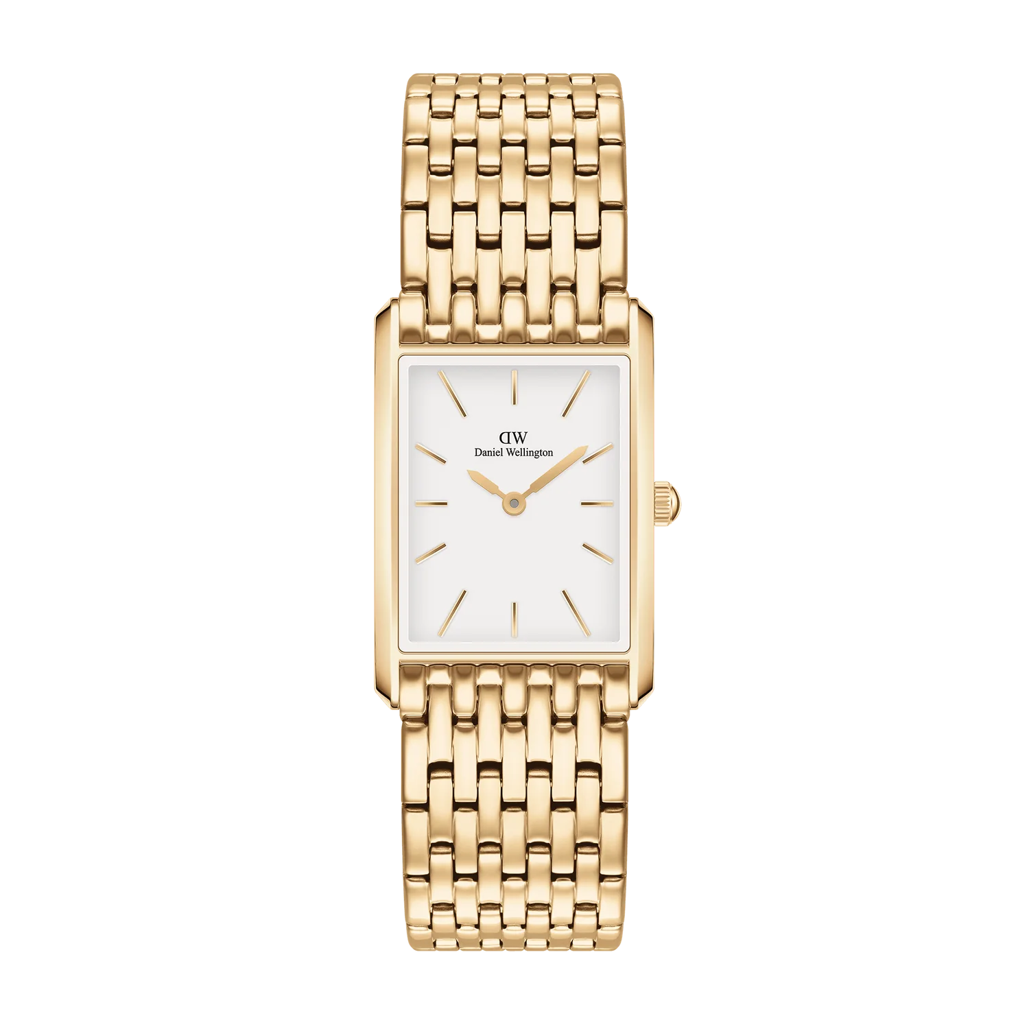 DW Bound 9-Link Watch in Gold/White - 32x22mm